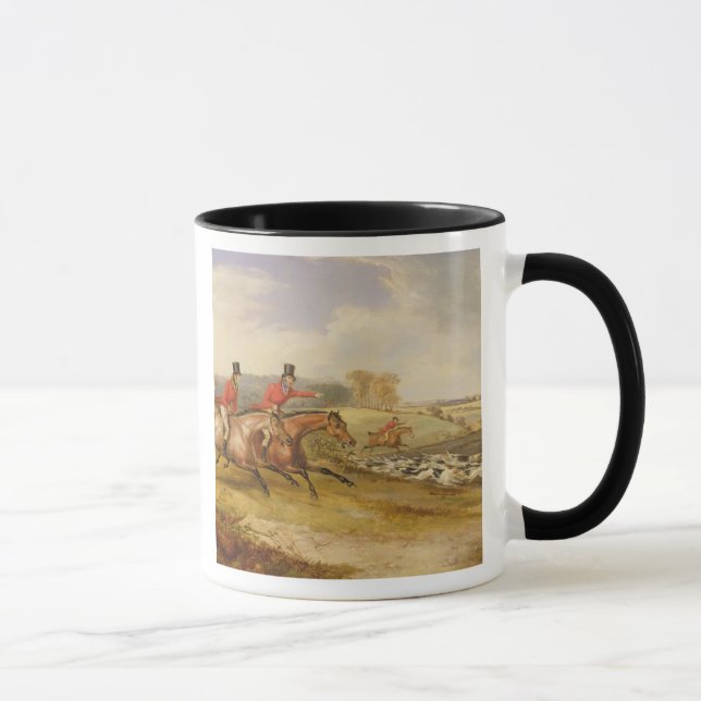 Caneca Grito completo, o Salão do solteiro, 1835 (óleo em (Direita)