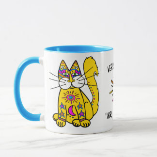 Caneca Groovy Tat Cat Mug