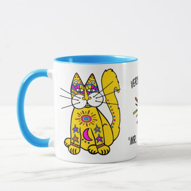 Caneca Groovy Tat Cat Mug (Esquerda)