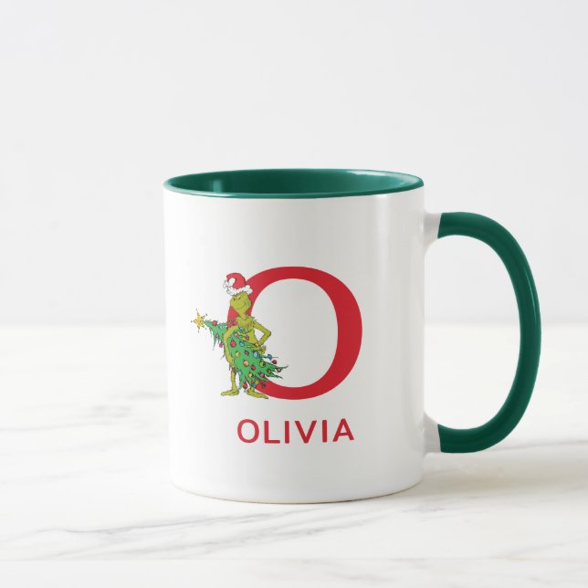 Caneca Grpolegadas clássico | Nome e monograma do travess (Direita)
