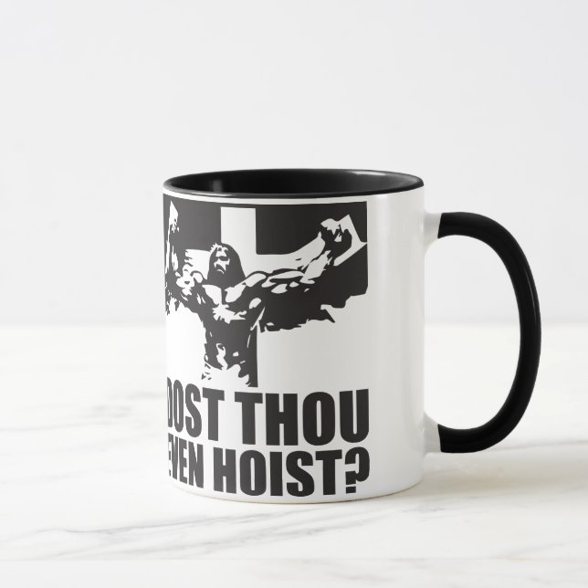 Caneca Grua de mil de Dost mesmo? - Jesus (Direita)