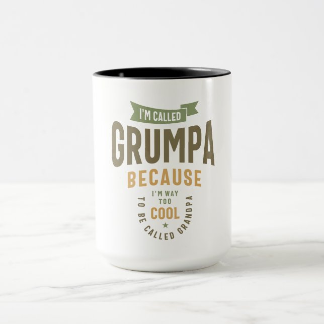 Caneca Grumpa - Muito Legal para o vovô (Centro)