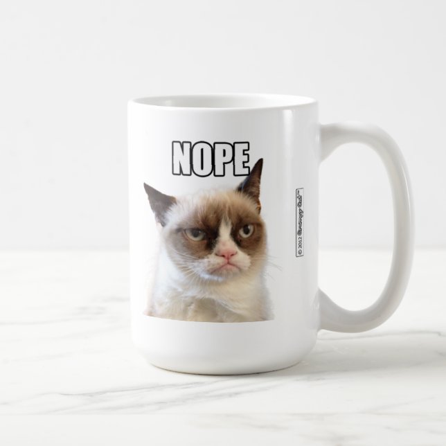 Caneca Grumpy Cat™ NOPE Mug (Direita)