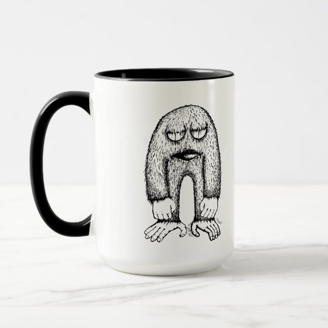 Caneca Grumpy Monster Mug – Cute Weird Energy (Esquerda)