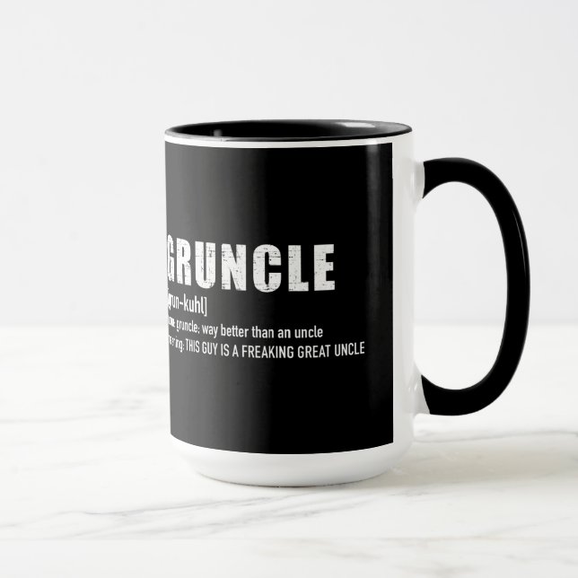 Caneca Gruncle for great uncle (Direita)