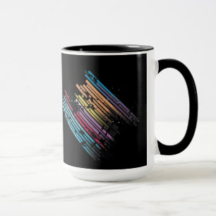 Caneca Grunge Design Mug