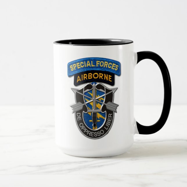 Caneca Grupo das Forças Especiais do Exército SFGA SF vet (Direita)