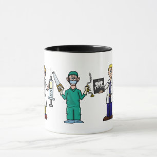 Caneca Grupo De Médicos Masculinos Coffee Mug