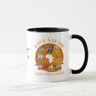 Caneca Grupo Familiar AMA SAFARI Souvenir