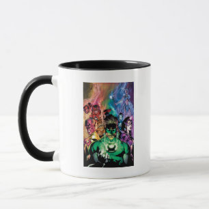 Caneca Grupo Lanterna Corpo com Cores
