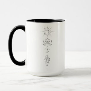 Caneca Grupo Silver Unalome