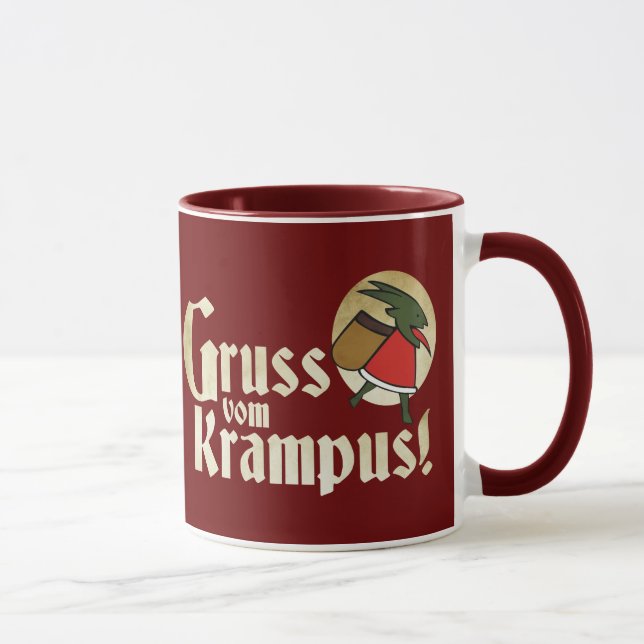 Caneca Gruss Vom Krampus (Direita)