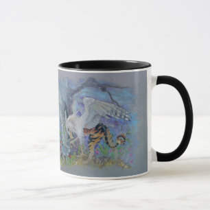 Caneca - Gryphon & o gato feericamente