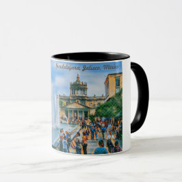 Caneca Guadalajara, México Hospicio Cabañas