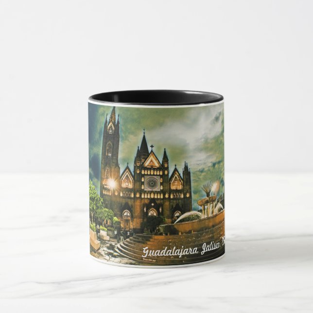 Caneca Guadalajara, México Templo Expiatorio Art (Centro)