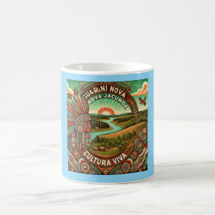 Caneca "Guarani Nova Jacundá Cultura Viva"