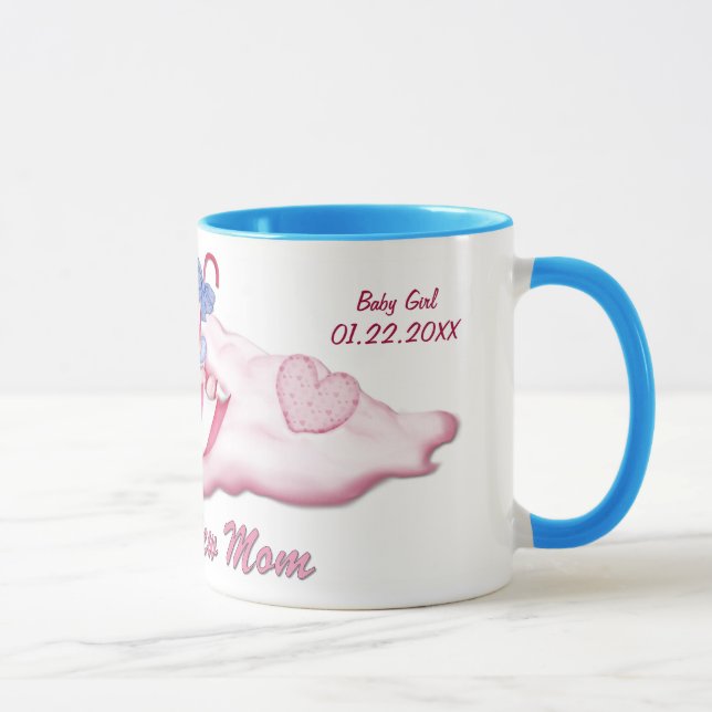 Caneca Guarda-chuvas para a nova mãe - Personalizar (Direita)