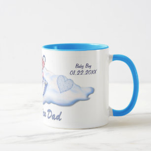 Caneca Guarda-chuvas para o Novo papai - Personalizar