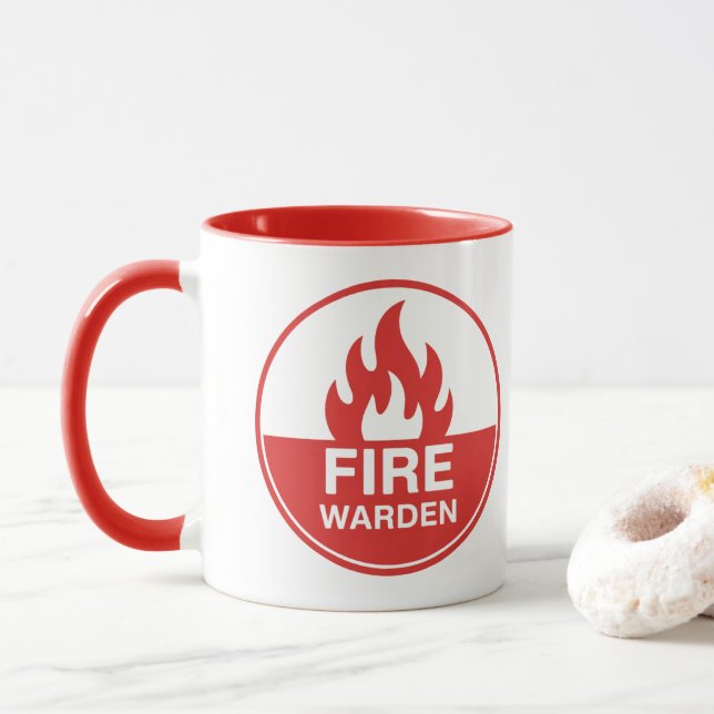 Caneca Guarda de Incêndio (Com Donut)