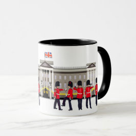 Caneca Guardas de Granadeiro fora do Palácio de Buckingha