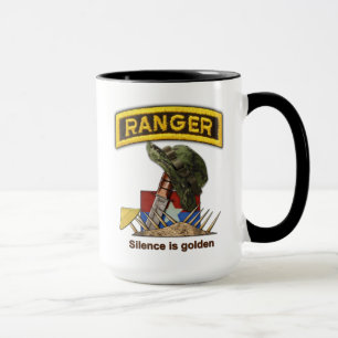 Caneca Guardas florestais Fort Benning do regimento de