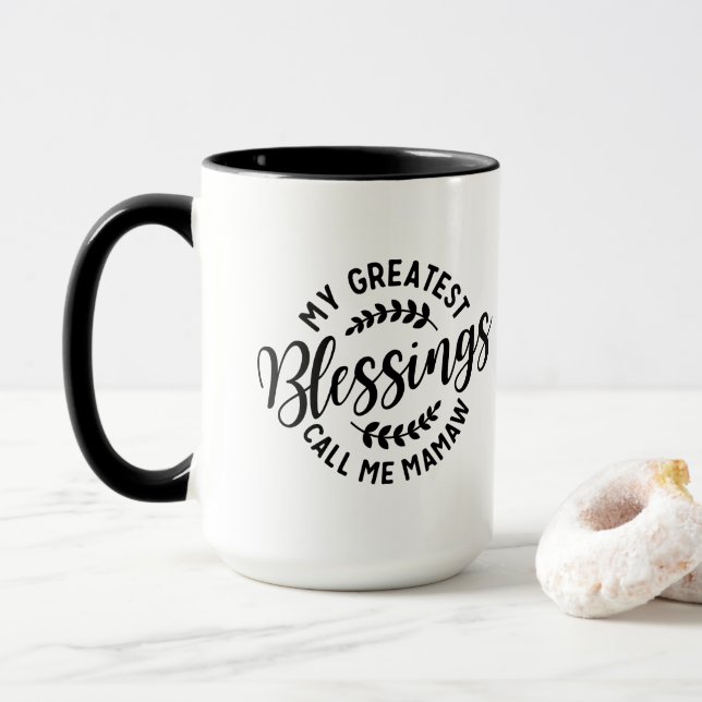 Caneca Guarde ou design sua própria caneca:-) (Com Donut)