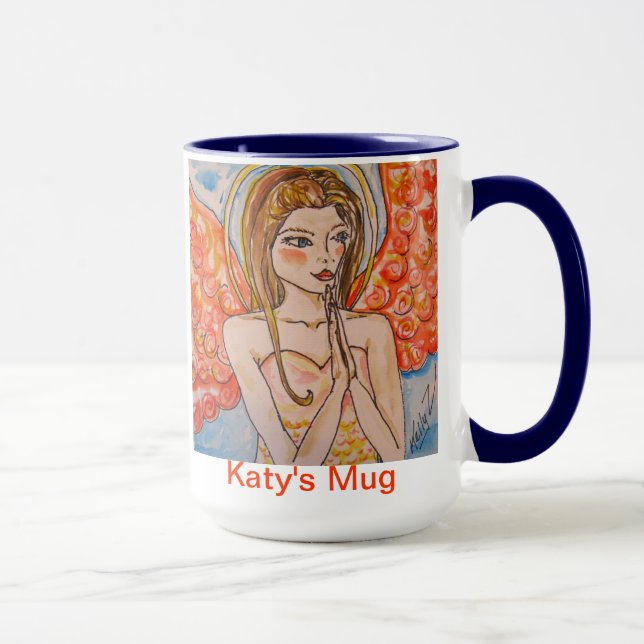 Caneca Guardiã Angelina Mug para Katy (Direita)