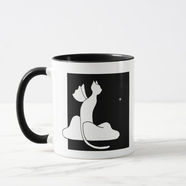 Caneca Guardian Cat (Esquerda)