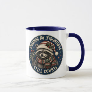 Caneca Guaxinim Fofo de Férias