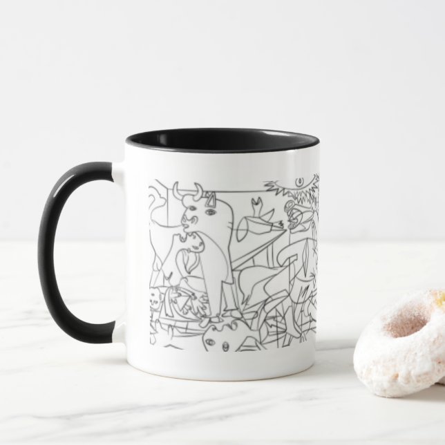 Caneca Guernica (Com Donut)