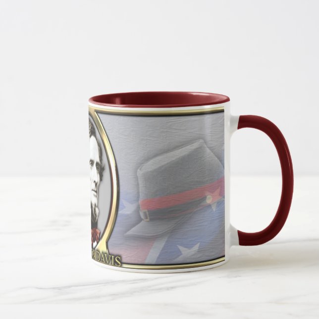 Caneca Guerra civil de Jefferson Davis (Direita)