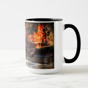 CANECA GUERRA LUTANDO NA ÁGUA