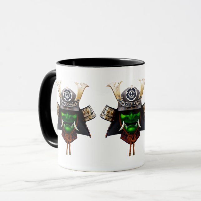 Caneca Guerreiro Samurai (Frente Esquerda)