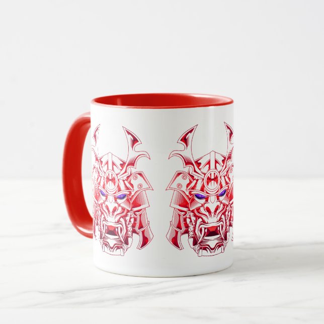 Caneca Guerreiro Samurai (Frente Esquerda)