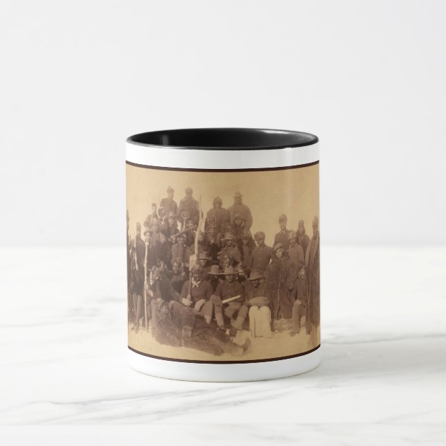 Caneca Guerreiros de Buffalo: Cavalaria Negra Americana L (Centro)