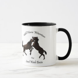 Caneca Guerreiros do cavalo selvagem