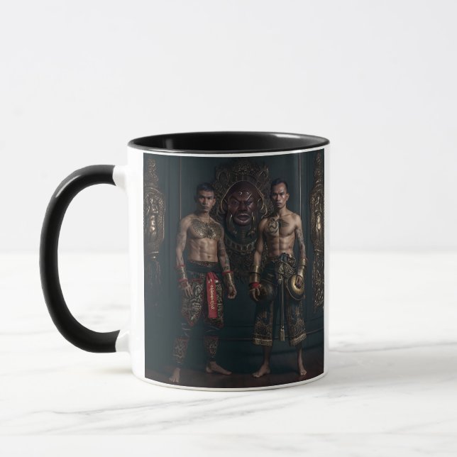 Caneca Guerreiros Muay Tailandeses (Esquerda)