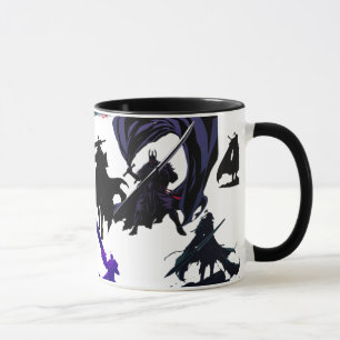 Caneca Guerreiros Pretos