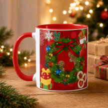 Guirlanda de Natal Personalizada com Nome Joy Ging