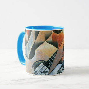 Caneca Guitarra (Banjo) e Óculos, Juan Gris, Arte Antiga