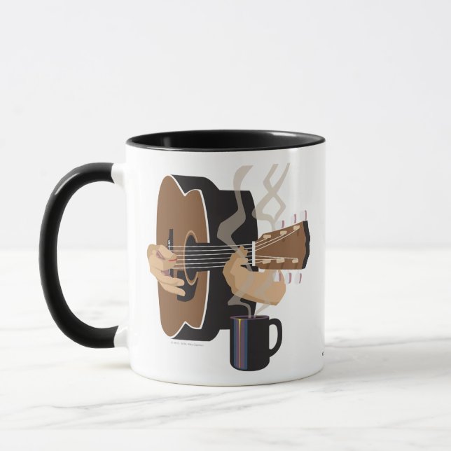 Caneca Guitarra do café (Esquerda)