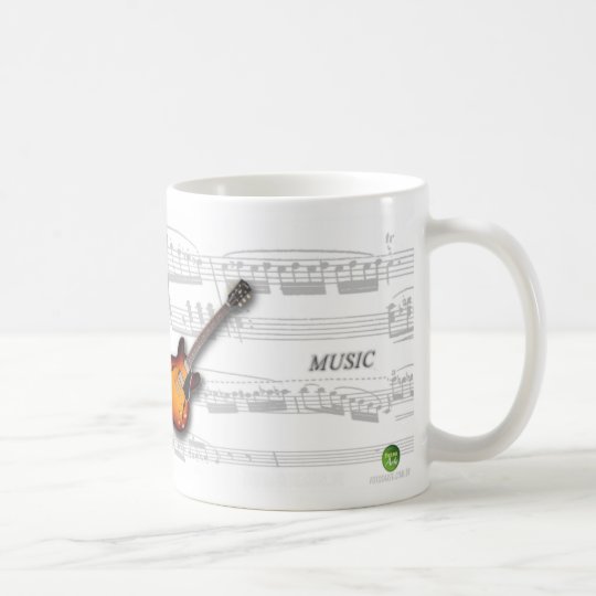 Caneca Guitarra Musica