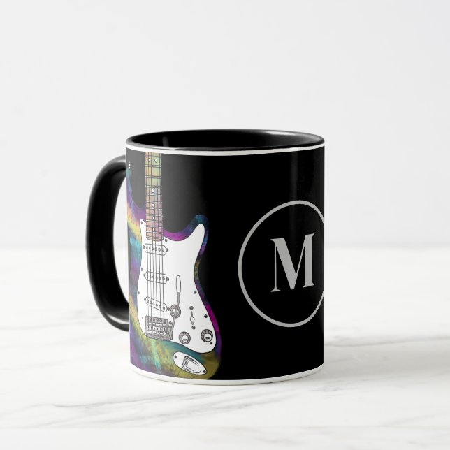 Caneca Guitarra Personalizada (Frente Esquerda)