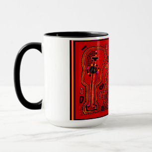 Caneca Guitarras Indian Kuna