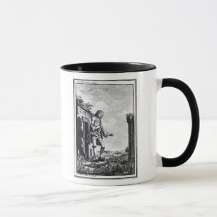 Caneca Gulliver entre os Lilliputians