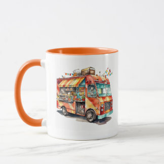 Caneca guloseima especial de caminhão de comida