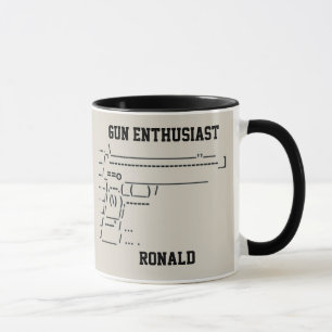 Caneca Gun Entusiasta Symobol