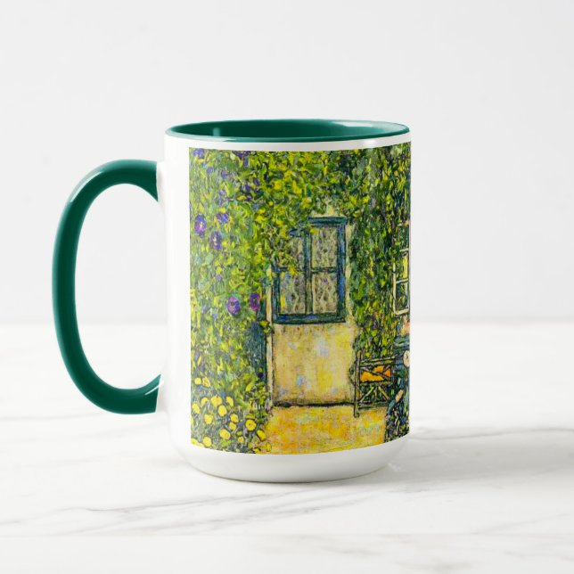 Caneca Gustav Klimt Casa de Guardaboschi (Esquerda)