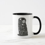 Caneca Gustav Klimt é o Beijo<br><div class="desc">Por Nottum Art</div>