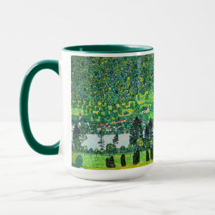 Caneca Gustav Klimt - Encosta de montanha em Unterach
